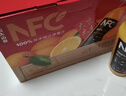 农夫山泉100%纯果汁NFC橙汁300ml*10瓶整箱鲜果饮料礼盒 实拍图