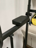羽豪 单杠家用引体向上器卧推多功能室内成人运动健身器材综合训练器 旗舰款/顶部双杠/护腰靠背/肘垫 实拍图