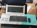 双飞燕（A4TECH）FG1010Q 104键无线键鼠套装 轻音笔记本台式电脑安静办公打字薄膜键盘鼠标套装 遂空灰 实拍图