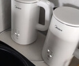 美的（Midea）电热水壶烧水壶家用养生自动断电冲奶一体恒温壶年货食品304不锈钢1500W速热1.5升大容量 SH15X301 实拍图