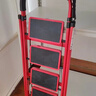 星奇堡 家用梯子工程梯折叠多功能人字梯伸缩室内加厚两用梯子 加厚七步梯-红色 实拍图