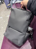 小米（MI）经典商务双肩包简约笔记本电脑背包男女学生书包深灰色 实拍图