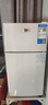 志高小冰箱迷你小型家用冷藏冷冻两用宿舍出租房用双门办公室电冰箱节能省电 【一级能效】66L白色【瞬冻锁鲜 分区鲜储】 实拍图