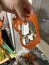哥尔姆儿童冰爪防滑鞋套 户外雪地钉儿童登山攀岩装备便携冰爪11齿XS码 实拍图