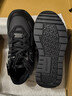 乐途运动鞋男鞋冬季保暖跑步鞋男复古休闲老爹鞋8802 黑色加绒40 实拍图