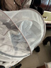 Jim&Lily婴儿车蚊帐全罩式通用防蚊虫宝宝高景观婴儿推车伞车儿童网纱 25款拉链全罩式-通用防蚊虫-白色 升级版 实拍图
