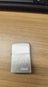 ZIPPO打火机之宝防风煤油 仿古银-商标 生日礼物送老公送男友 单机 实拍图