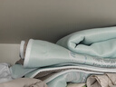 水星家纺冰丝凉席可机洗凉席冰丝席子1.8x2米软凉席可折叠三件套床笠款 实拍图