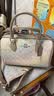 蔻驰（COACH）【品牌直供】女士ROWAN中号手提斜挎波士顿包沙黄色CDA90礼物 实拍图