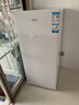 海尔（Haier）山茶花138L立式冰柜小型家用小冰柜风冷无霜一级节能大容量深冷冷柜小冰箱BD-138WGH90WF国家补贴 实拍图