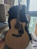 BROOK 布洛克v12吉他单板民谣吉他面单木吉他初学者乐器 40英寸原木色缺角V12N-ACM 实拍图