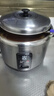 三角牌（Triangle）电饭煲家用电饭锅6L大容量煮饭锅304不锈钢内胆5-8人老式米饭锅带蒸笼 TG-Z60X12Z 实拍图