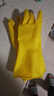 帮手仕 加厚牛筋乳胶手套10双 橡胶皮防水耐磨洗碗菜衣服家务保洁厨房卫生劳保 大号 实拍图