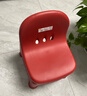 禧天龙塑料靠背椅儿童小椅子加厚椅幼儿园靠背椅宝宝结实家用小凳子防滑 故宫红【防滑脚垫】1个装 【承重160斤】 实拍图
