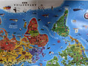 弥鹿（MiDeer）进阶拼图大块纸质拼图9阶-世界地图和中国地图(收纳袋款)儿童礼物 实拍图