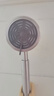 JOCBO【德国】304不锈钢增压花洒通用接口高压单头花洒头手持淋浴花洒 不锈钢花洒【三档过滤】+1.5米防爆管+旋转支架 实拍图