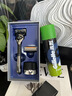 吉列（Gillette）锋隐致顺引力盒磁力刀架手动剃须刀5层刀片礼盒装 1刀架2刀头+磁力座+硅胶套 实拍图