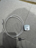 ANKER安克【1件包邮，苹果17/iPhone16】100W闪充双向Type-C数据线充电宝充电器快充编织线适华为笔记本 白色 1.8米 实拍图