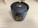 京东物流 紫砂陶瓷烟灰缸男士家用防飞灰密封茶几装饰摆件 天道酬勤带盖-烟灰缸1个装 实拍图