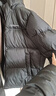鸭鸭【高充绒】反季羽绒服男士短款加厚面包服冬季新款防寒保暖外套 黑色 【197-255g充绒】 L 【建议125-150斤】 实拍图