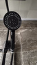 四季沐歌（MICOE）黑色增压淋浴花洒喷头 浴室加压淋浴喷头花洒头手持花洒单头HS125 实拍图