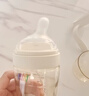 bebebus钻光奶瓶3-6个月300ml新生儿宝宝ppsu偏心仿母乳防胀气防呛奶瓶 实拍图
