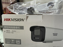 HIKVISION海康威视监控摄像头400万2K高清 全彩夜视POE网线供电 语音对讲AI人形检测室外监控器K24H-LT 4MM 实拍图