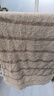 金号毛巾 纯棉A类加厚吸水面巾 新疆棉毛巾 灰棕4条装 70*34cm 106g 实拍图