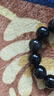 石玥珠宝精品16mm彩虹眼天然黑曜石手串本命年转运珠水晶手链男女士款 实拍图