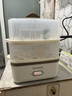 志高（CHIGO）煮蛋器蒸蛋器 电蒸锅双层多功能早餐蒸煮一体机2-3人 小型鸡蛋羹神器一人用高温自动断电2025款204 实拍图