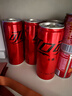 可口可乐（Coca-Cola）零度 Zero 无糖汽水 碳酸饮料 330ml*24摩登罐  实拍图