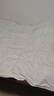 无印良品100%白鹅毛被 羽毛绒丝被子秋冬被芯约5斤【填充1600g】150*200cm 实拍图