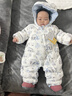 巴拉巴拉婴儿羽绒服连体衣宝宝男童女童2025新款冬装保暖萌趣文艺时尚新颖 实拍图