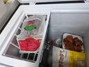 北极熊（BEIJIXIONG）冰柜家用冷柜小型一级能效全冷冻冷藏两用卧式储奶母乳速冻保鲜节能省电100升/200升/300升 单门单温138升【一级能效 全国联保】 138L 实拍图