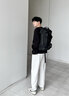 金利来旅行包男士手提大容量行李包可套拉杆箱短途出差2026新款双肩 【黑色 大容量 装15.6笔记本】 实拍图