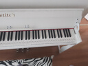 海蒂诗 电钢琴88键重锤电子钢琴儿童初学幼师专业成人家用数码立式钢琴 P-310木纹白-蓝牙-重力度-配琴凳 实拍图