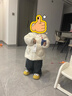 巴拉巴拉童装儿童羽绒服男女童外套冬装2025新款婴儿衣服保暖加厚泡芙羽绒 白色调00311-208424107225 110 （充绒量96g 适合3-5岁） 实拍图