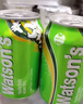 屈臣氏（Watsons）苏打水香草味低糖0脂低卡气泡水饮料聚会调酒330mL*24罐整箱年货 实拍图