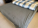 雅鹿·自由自在 床单1.2/1.5x2米床 单件单双人被单宿舍磨毛床罩180*230cm浅灰 实拍图