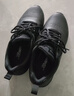 特步运动鞋男鞋跑鞋冬季皮面防水轻便减震健身休闲慢跑步鞋子男黑色 实拍图
