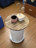 鸣盏智能自动上水器可旋转桶桌两用无线充电桶装水抽水器吸水泵压水器 MZ037A白（无线） 实拍图
