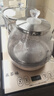 益茶福全自动上水电热水壶底部上水嵌入式茶台功夫茶烧水壶饮水烧水一体机抽水玻璃煮茶壶保温泡茶壶 SQ-008金色玻璃套装 1L 实拍图