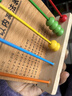 福孩儿5档计数器小学生二一年级下册数学教具加减法五行万位珠算计算架 实拍图