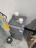 志高（CHIGO）小冰箱迷你小型家用冷藏冷冻两用宿舍出租房用双门办公室电冰箱节能省电 【一级能效】58L银色【三天约一度电】 实拍图