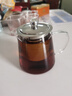 茶壶泡茶器整套茶具茶水分离玻璃耐热泡茶壶花茶套装茶漏 绿把一壶四杯 1000ml 实拍图