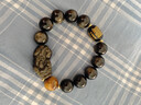 金石灵天然黑曜石貔貅手链男士金曜石虎眼石心经佛珠手串男生生日礼物 实拍图