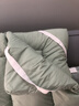 京东京造抗菌云感棉花床垫 新疆棉床褥加厚可折叠软垫 0.9x2m 豆绿色 实拍图