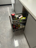 悍高（HIGOLD）拉篮304不锈钢厨房橱柜双层调味篮带阻尼导轨 300柜2层-L系列调味篮【京仓发】 实拍图