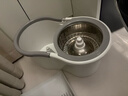 索邦旋转拖把34cm2头家用一拖净免手洗双驱动拖地拖布吸水墩布桶套装 实拍图