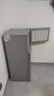 奥克斯小冰箱家用小型迷你冷藏冷冻两用出租房宿舍用节能省电寝室办公室电冰箱 【节能省电】186银色【高效保鲜 铜管速冷】70L 实拍图